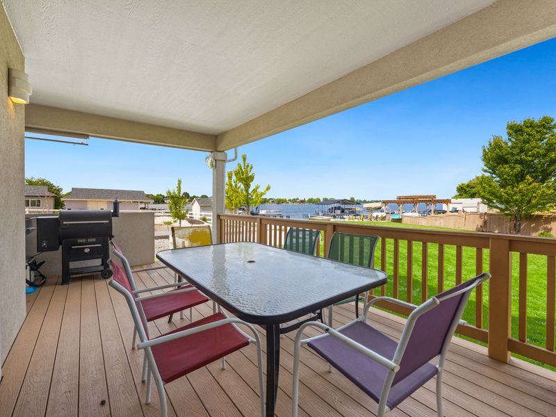 Deck builders job in the Manville Heights neighborhood of Iowa City