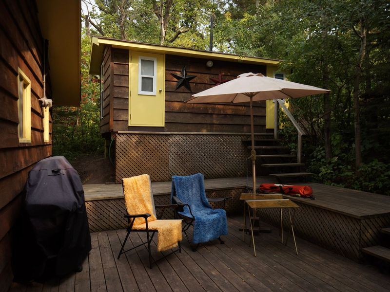 Deck builders job in the Northside neighborhood of Iowa City